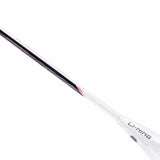 Raquette Badminton Li - Ning Halbertec 2000 Blanc/Rose (Non cordée) - DC.SPORTS