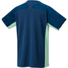 T-Shirt Yonex 10632EX Homme Bleu - Col Rond, 100% Polyester, Évacuation Transpiration