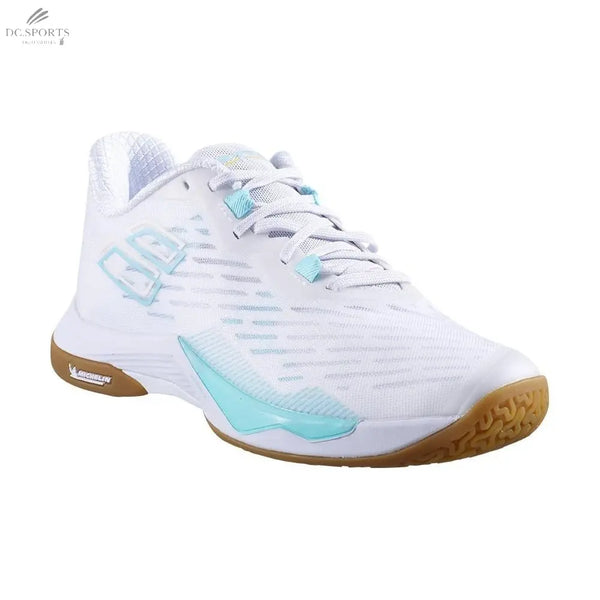 CHAUSSURE DE BADMINTON BABOLAT SHADOW TOUR 5 FEMME BLANC - DC.SPORTS