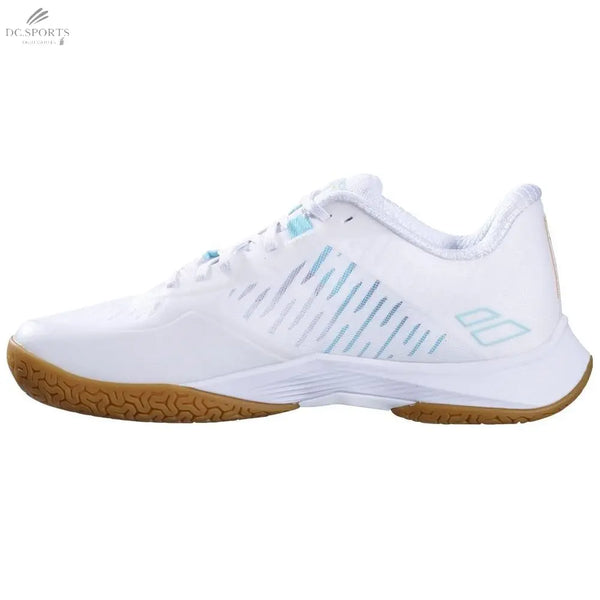 CHAUSSURE DE BADMINTON BABOLAT SHADOW TOUR 5 FEMME BLANC - DC.SPORTS