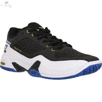 Chaussures Badminton FZ Forza Trust V3 Homme Noir/Bleu - Stabilité, Confort et Adhérence Supérieurs - DC.SPORTS