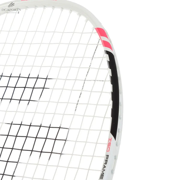 RAQUETTE DE BADMINTON FELET KISONA 21 BLANCHE / ROSE (NON CORDÉE) - DC.SPORTS
