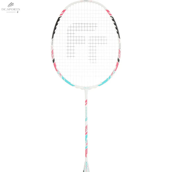 RAQUETTE DE BADMINTON FELET KISONA 21 BLANCHE / ROSE (NON CORDÉE) - DC.SPORTS