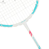 RAQUETTE DE BADMINTON FELET KISONA 21 BLANCHE / ROSE (NON CORDÉE) - DC.SPORTS