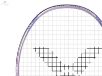 Raquette De Badminton Victor Thruster TK - Ryuga II Pro CPS Violet 4U Non Cordée - Équipement Élégant - DC.SPORTS