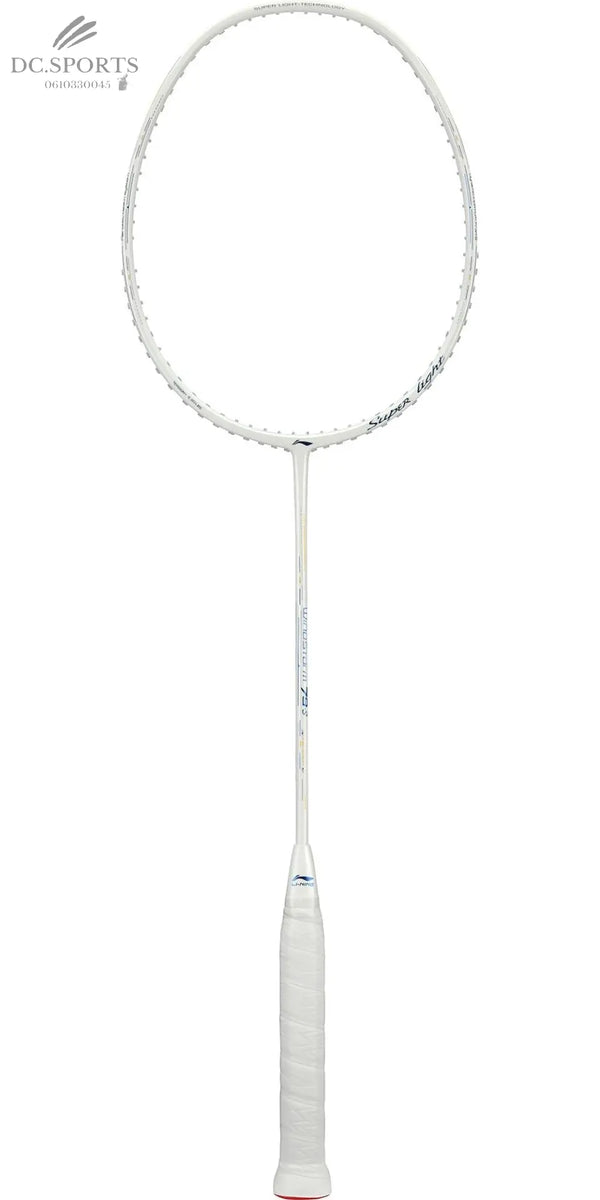 Raquette de badminton Li-ning Windstorm 79-S blanche (non cordée) - DC.SPORTS