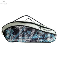 Sac De Badminton FELET Classic Bleu/Gris - Compartiment Spacieux, Bretelles Réglables, 78cm - DC.SPORTS