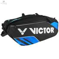 Sac Victor BR9213 CF Double Thermo Bag Noir/Bleu avec Compartiments Isothermes et Poche à Chaussure - DC.SPORTS
