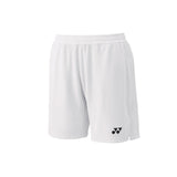 Shorts Yonex 15202EX Blanc Pour Homme - Respirant, Léger, Sèche Rapide - Parfait Pour Entraînements Et Compétitions