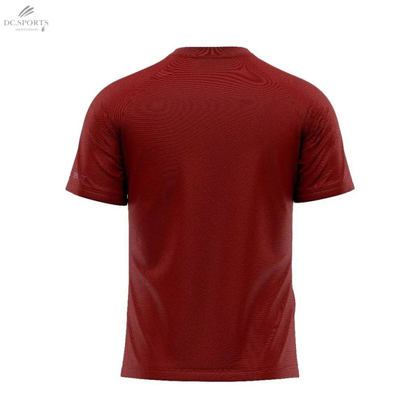 T-SHIRT FELET H 73 ROUGE UNISEXE - DC.SPORTS