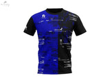 T-SHIRT FELET HOMME RN 3602 BLEU/NOIR - DC.SPORTS