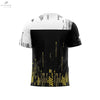 T-SHIRT FELET RN 3611 BLACK/YELLOW MEN - DC.SPORTS