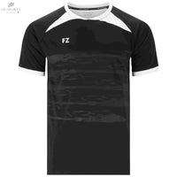 T-Shirt Homme FZ FORZA Agentin Noir/Blanc en Polyester Recyclé avec Technologie DryForze - DC.SPORTS