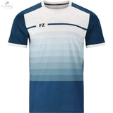 T-SHIRT FZ FORZA ALBERTI HOMME BLEU/BLANC - DC.SPORTS