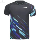 T-SHIRT LI-NING BRUSH UNISEX LIGHT BLACK - DC.SPORTS
