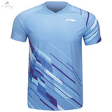 T-SHIRT LI-NING BRUSH UNISEX LIGHT BLUE - DC.SPORTS