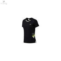T-Shirt Femme Li - Ning AAYN072 - 2 en Polyester 89% avec Technologie AT Dry Base - DC.SPORTS