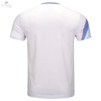 T-Shirt Li - Ning Homme Aside Blanc - Confort Supérieur, Design Unique, Respirabilité Optimale - DC.SPORTS