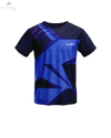 T-SHIRT MAXBOLT BLEU/ NOIR T-2318 - DC.SPORTS