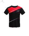 T-SHIRT MAXBOLT NOIR/ROUGE T-2306 - DC.SPORTS