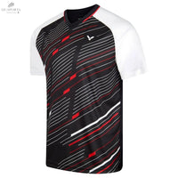 T-Shirt Noir Victor T - 43101 C Homme - Respirant, Ultraléger, 100% Polyester Recyclé - DC.SPORTS