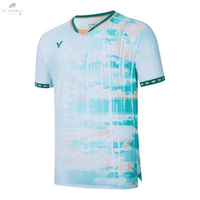 T-Shirt Victor Homme T - 45002 Bleu Ciel Confortable en Polyester Recyclé et Spandex - DC.SPORTS