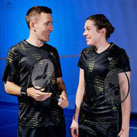 T-Shirt Victor T - 53102 C Noir - Confort Élevé, Écologique, Idéal Pour Sportifs - DC.SPORTS