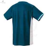 T-Shirt Yonex Homme 10566EX Bleu Nuit, Technologie Very Cool, Liberté de Mouvement, Gamme Tour Élited - DC.SPORTS