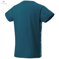 T-Shirt Femme Yonex YW0033EX Bleu Turquoise | Confort Polyester & Évacuation Transpiration - DC.SPORTS