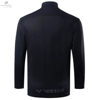 Veste Victor J - 40604 C Homme Noire - Polyester Élastique Idéale Pour Échauffements 2024 - 2026 - DC.SPORTS
