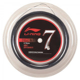 Bobine De Cordage Li - Ning N°7 Noir 200M - Haute Durabilité, Jauge 0.70mm - DC.SPORTS