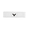 Bandeau Victor SP130 A Blanc - Absorbant, Lavable, Confortable pour Sports de Raquettes