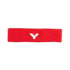 Bandeau Sport Rouge Victor SP130 D - Absorbant, Lavable, Confort Coton 90%