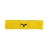 Bandeau Sport VICTOR SP130 Jaune - Absorbant, Lavable, 90% Coton, Parfait Pour Raquettes