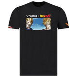T-Shirt Victor Adultes T-501 Dragon Ball Z - Design Épuré, Respirant, Confort Optimal