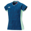 T-Shirt Yonex Polo Femme 20844YX Bleu Ink - Confort, Performance, 100% Polyester
