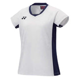 T-Shirt Femme Yonex 20848EX Blanc, 100% Polyester, Confort Optimal Pour Sports