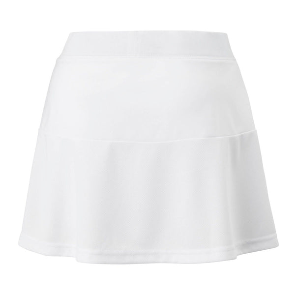 Jupe Yonex Femme Équipe YW0036EX Blanche - Tissu Doux, Shorty Intégré, Design Élégant