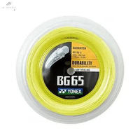 Bobine Cordage Badminton Yonex BG65 - Polyvalence, Durabilité, 200m - DC.SPORTS