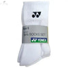 CHAUSSETTES YONEX 8422 X3 BLANCHE - DC.SPORTS