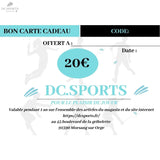 Carte Cadeau Sportive DC.SPORTS - Idéal Pour Les Amateurs De Badminton Et De Raquettes - DC.SPORTS