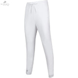 Pantalon Femme Babolat Play Blanc - Souple, Léger, Avec Poches Latérales Zippées, Tissu Extensible - DC.SPORTS