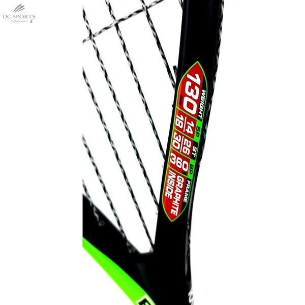 RAQUETTE DE SQUASH KARAKAL BLACK ZONE GREEN (cordée) - DC.SPORTS