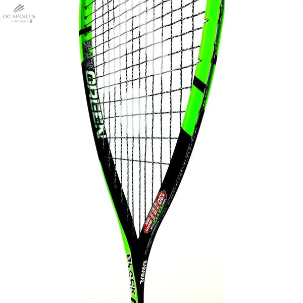 RAQUETTE DE SQUASH KARAKAL BLACK ZONE GREEN (cordée) - DC.SPORTS