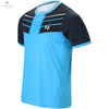 T-SHIRT FZ FORZA CHECK BLUE HOMME - DC.SPORTS