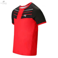 T-Shirt FZ Forza Rouge Femme - Polyester 100% Recyclé, Technologie DryForze, Confort Optimal - DC.SPORTS
