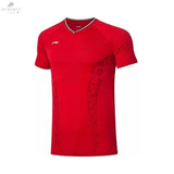T-Shirt LI - NING Homme AAYP279 - 2C - Maillot Équipe Chine Championnats du Monde 2019 en AT Dry - DC.SPORTS
