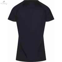 T-Shirt Victor Femme T - 34101 C Noir - Design Ventilé, Polyester Recyclé, Équipe 2023/24 - DC.SPORTS