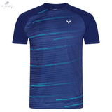 T-Shirt Unisexe Victor T - 33100 B Bleu - Fonctionnel, Bien Ventilé, 100% Polyester Recyclé - DC.SPORTS