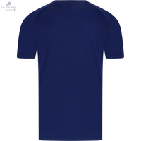 T-Shirt Unisexe Victor T - 33100 B Bleu - Fonctionnel, Bien Ventilé, 100% Polyester Recyclé - DC.SPORTS